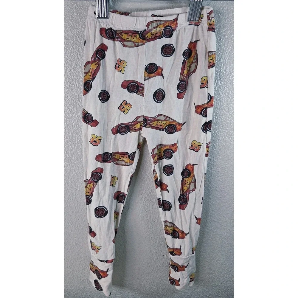 Posh Peanut Disney‎ Cars Lightning McQueen Pajama Set 18-24M Bamboo